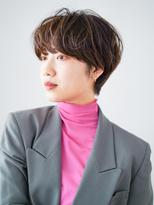 大人マッシュショート