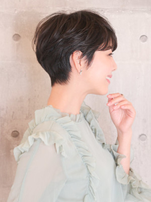 大人マッシュショート