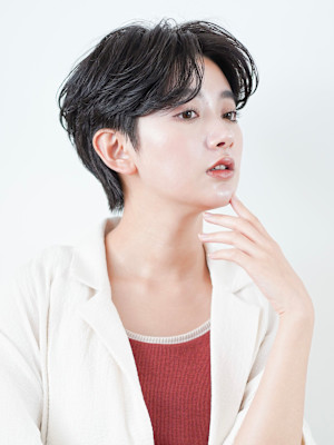 大人ハンサムショート