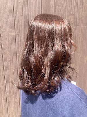 ピンクオレンジカラー