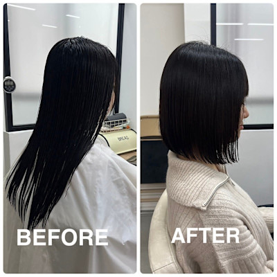 魅力倍増しカール/セミディ/シアカラー