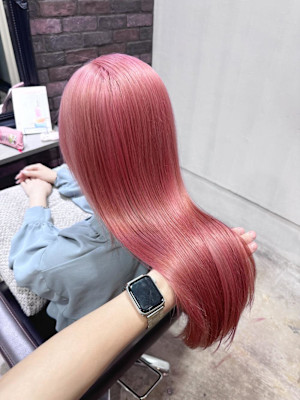 【pignon】ベビーピンク ペールピンク ハイトーン