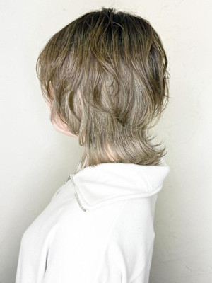 【Reir_下北沢】*くびれウルフ+アッシュグレージュ＊