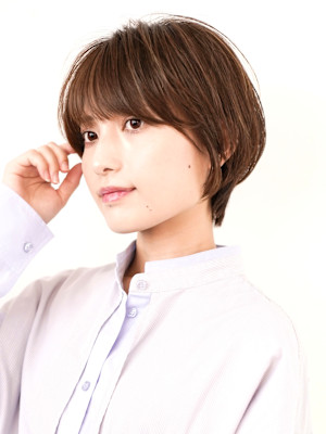 大人王道ショートボブ