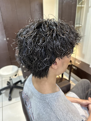 スパイラルパーマ