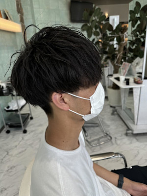 刈り上げマッシュ