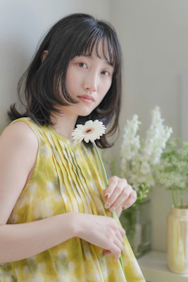 【花屋併設の美容院】mallow eve×ミディアム