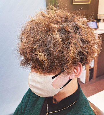 スパイラルパーマ