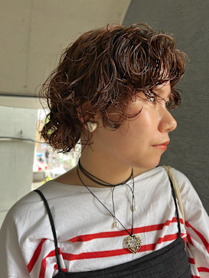 ハードパーマ　クルクルパーマ　ボブパーマ