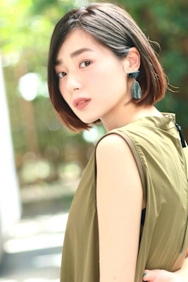 ナチュラル＆シンプル大人ボブ