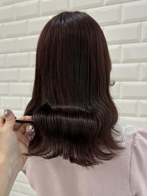 ツヤのあるピンクブラウン＊まゆ