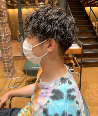 スパイラルパーマ