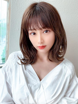 美髪/髪質改善/韓国/切りっぱなしボブ/フェイスレイヤー