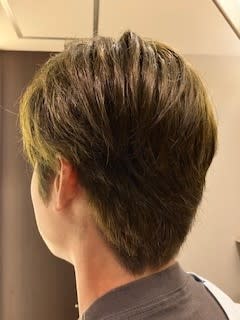 ヘアカラーショート