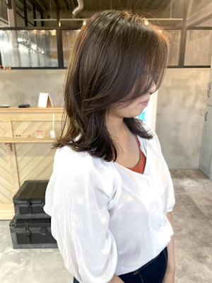 大人可愛い/グレージュ