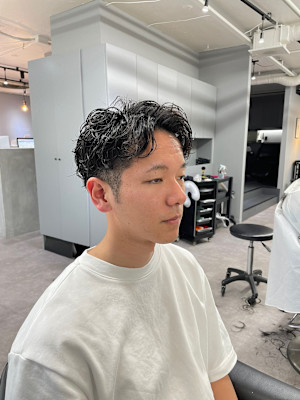 【un le pont梅田】ビジカジ×パーマアップバング☆