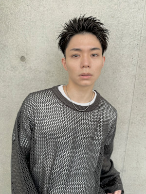 20代30代40代大人メンズパーマ/アップバング/ニュアンス