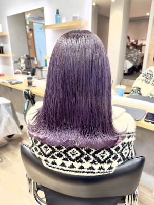 ダブルカラー/ブリーチ有/ブリーチ無/透明感/グレージュ