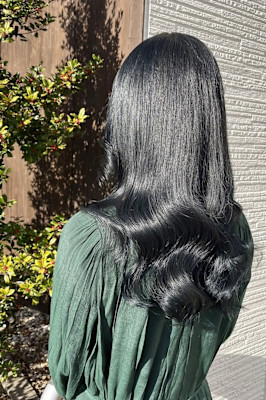 ブルーブラック×髪質改善　（ブリーチなし）PASSION長町