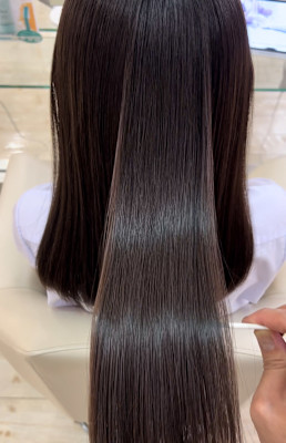 髪質改善ストレート