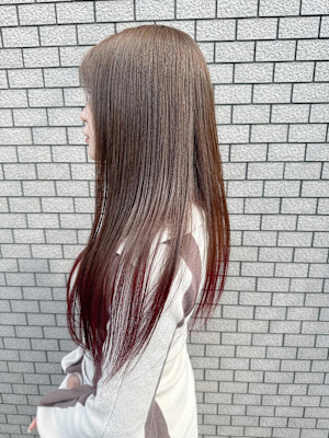 デザインカラー♪グラデーションカラーピンク♪