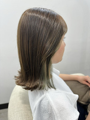 大人かわいい /  インナーカラー