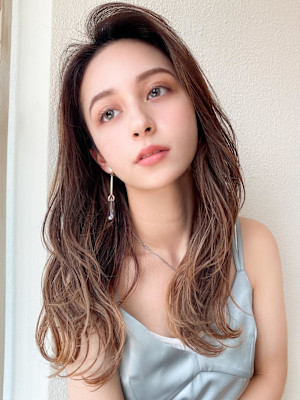 美髪/髪質改善/韓国/切りっぱなしボブ/フェイスレイヤー