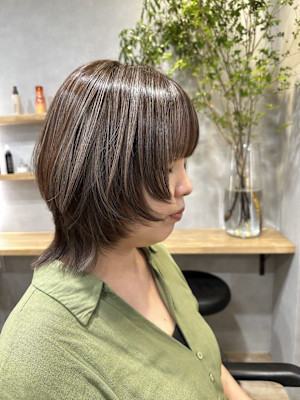 白髪ぼかし/ハイライトカラー/カラー/透明感/ハイライト