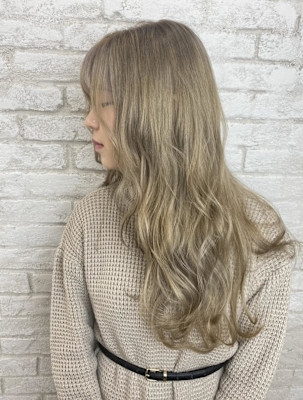 ダブルカラーミルクティーグレージュ【池袋・池袋東口・池袋駅】