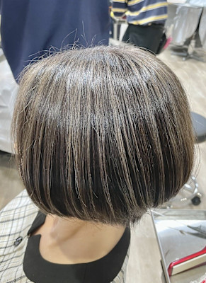 G白髪ぼかしハイライト