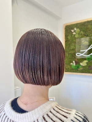 20代/30代/40代/切りっぱなし/ボブ/ミニボブ