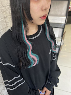 20代30代40代エクステインナーカラー