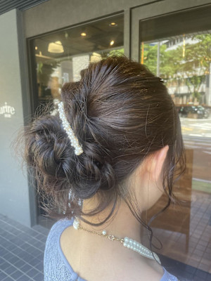 結婚式ヘアアレンジ