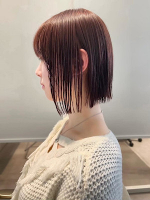【鈴木啓介】20代30代40代◎切りっぱなしボブ