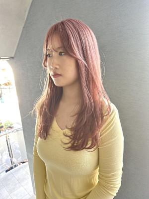 ミルクティーピンク ベビーピンク ホワイトピンク レイヤー