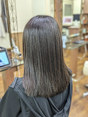 縮毛矯正×髪質改善