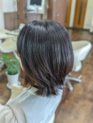 縮毛矯正×髪質改善