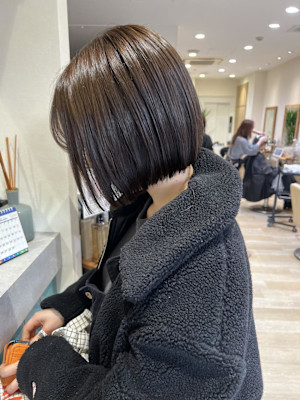 姫カットカールセミディシアーカラー