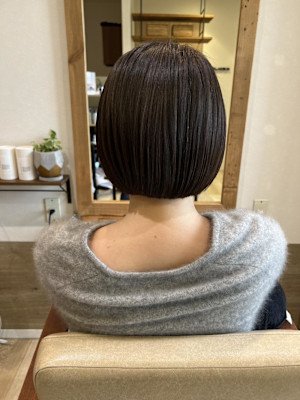 姫カットカールセミディシアーカラー