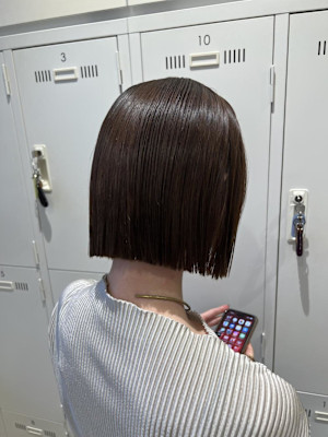 姫カットカールセミディシアーカラー