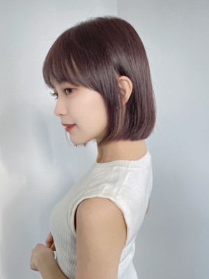 20代30代大人可愛い髪質改善ヘルシースタイル韓国ヘア透明感