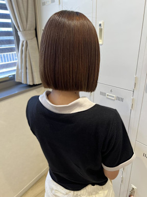 姫カットカールセミディシアーカラー