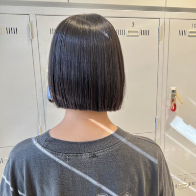 姫カットカールセミディシアーカラー