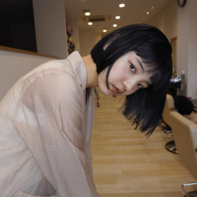 姫カットカールセミディシアーカラー