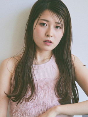 【 Clap】大人かわいい/セミロング/波巻き/ウェーブ