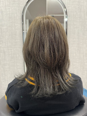 寒色系くすみカラー！オリーブグレージュ！