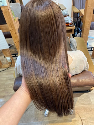 お客様髪質改善データ1400（酸熱ストレート）