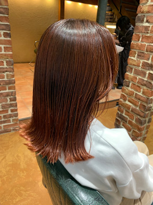 オレンジブラウンカラー