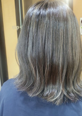 外ハネミディ　tiptop 清瀬店