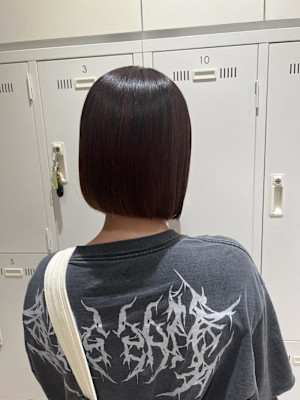 姫カットカールセミディシアーカラー